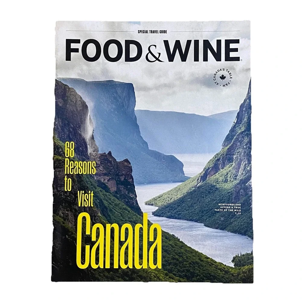 Lot of 8 Food & Wine Magazine Spring Summer 2025 Gourmet Cooking Recipe